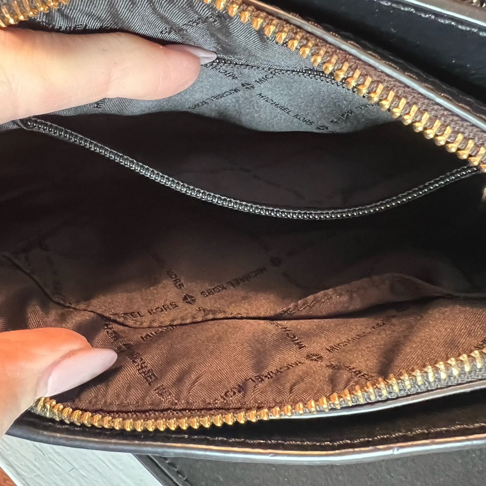 Michael Kors Black And Gold Patchwork Women's Bag - image 6